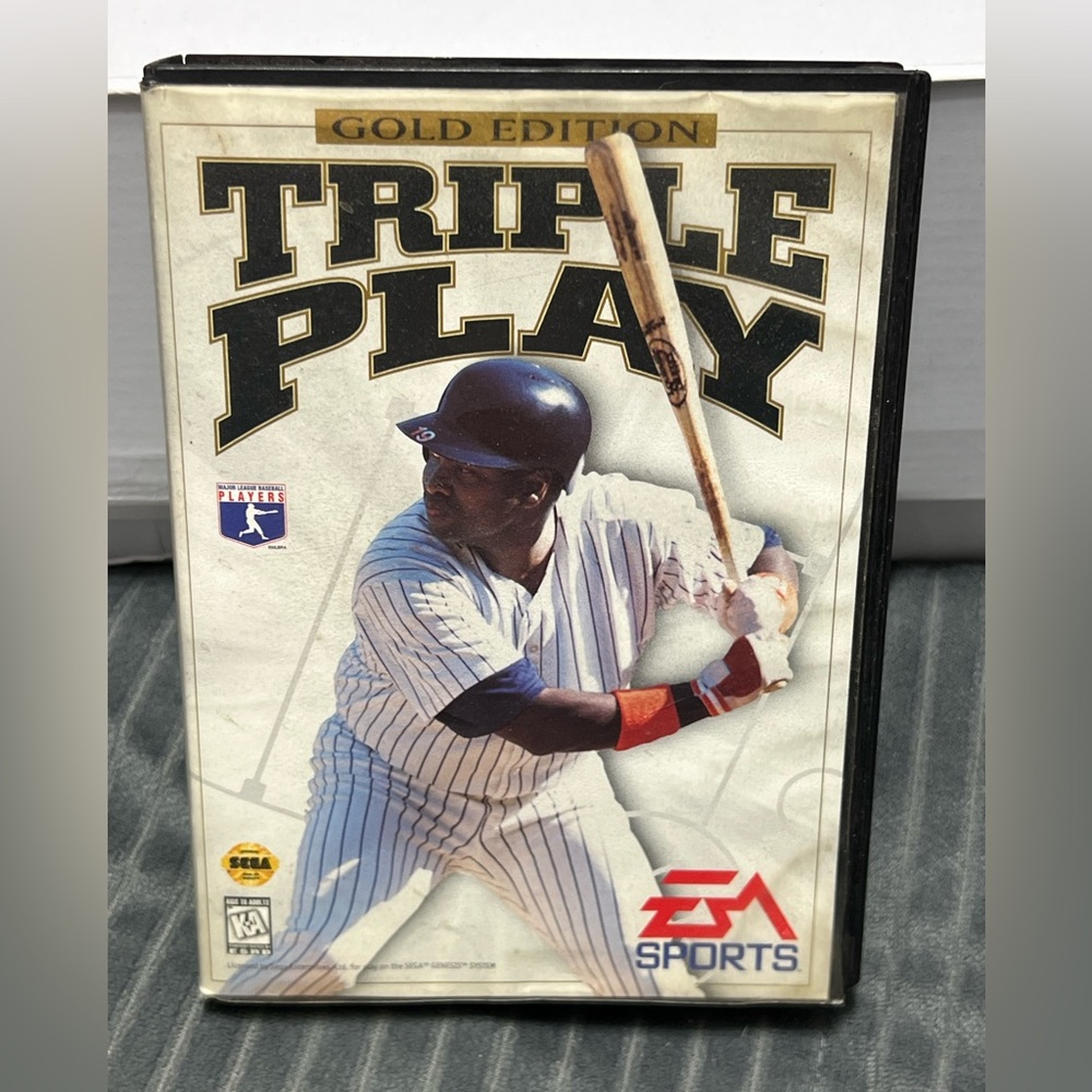 Triple Play Gold Edition (Sega Genesis, 1996) EA Sports